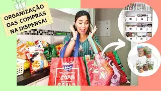 ORGANIZAÇÃO DE DISPENSA (NA PRÁTICA! )| ORGANIZE COMO  