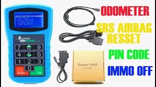VAG K-CAN Plus v2.0 odometer, key, airbag programmer review \\ Blue Tetris