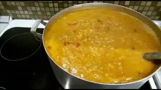 ЗАГОТОВКИ ПРОДОЛЖАЮТСЯ. ГОРОХОВЫЙ СУП В БАНКАХ.