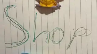 Drawing story about a shop