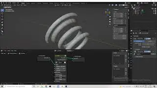 Screw node. Blender 3.1 Geometry nodes