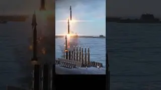 DF-17 Missile launch in Modern Warships 
