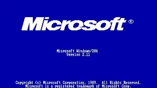 Windows 2.11 286 tutorial for PCem