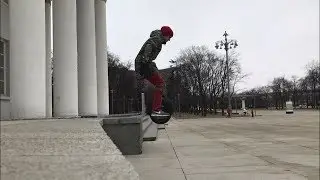 Моноколесо трюки 2019 Москва Россия| Unicicle tricks Russia 2019 Kingsong 14 DS