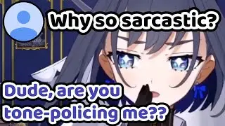 Someone Asked Why Kronii Sounds So Sarcastic