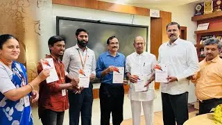 "Mastering Go" written by me and Released by V V Lakshmi Narayana(JD) Garu