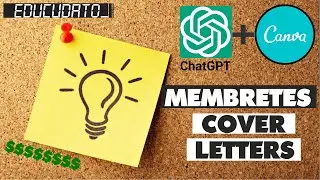 Cómo hacer MEMBRETES en CANVA con ChatGPT  @Cuanticus @canva
