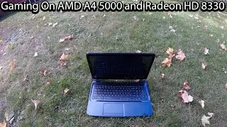 Gaming On AMD A4 5000 1.5 Ghz, 4GB DDR3 RAM, And AMD Radeon HD 8330 512MB