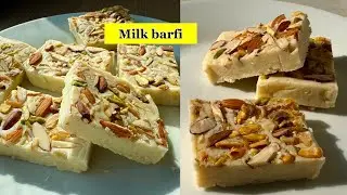 Milk Powder Barfi | Milk Sweets |Desserts Recipes| Easy Milk Barfi  Iqra Food Fusion