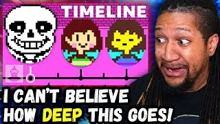 Undertale NOOB Reacts to The Complete Undertale Timeline - Pacifist