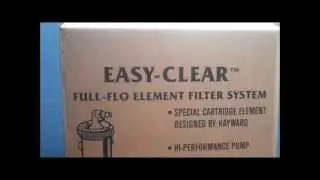 Hayward Easy-Clear Pump and Filter Combo box tour video by POOLCENTER.com