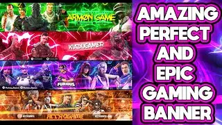 Get High Quality Gaming Banner, Youtube Banner, Twitch Banner or Twitter Banner Satisfyingly