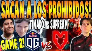 OG vs MOUZ [GAME 2] BO3 - TIMADO, WISPER, CEB vs ULNIT, SUPREAM - PGL WALLACHIA DOTA 2