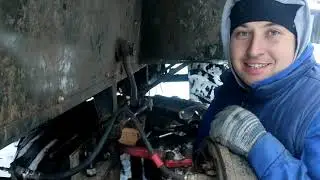 Зелебоба снова в строю, ремонт крепления моста