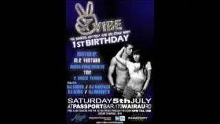 Ad for Vibe Entertainment's First Birthday Party 2008