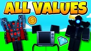 *ALL UNITS* 💎GEMS & 🪙COINS VALUE LIST [ULTIMATE GUIDE🔥] Toilet Tower Defense (ROBLOX)
