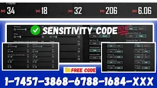 TODAY SENSITIVITY SETTINGS | NEW CODE PUBG MOBILE | NO RECOIL SETTINGS | NEW UPDATE SENSITIVITY
