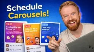 How To Schedule Instagram Carousels | Mobile App & Computer | Everything You Need To Know