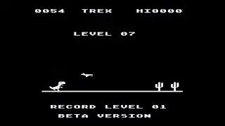 Trex for Atari 8-bit computers (beta ver.)
