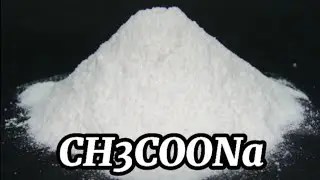 Получение Ацетата Натрия. CH3COONa. E262