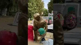 Video from the village of Kazach'ya Loknya, Kursk region - today.