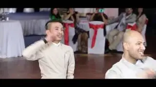 Amazing dance performance by groom's friends- Sydney Wedding (M&S Wedding)