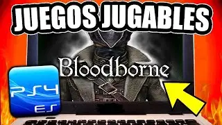 JUEGOS JUGABLES en SHADPS4, BLOODBORNE COMPATIBILIDAD ACTUAL😲