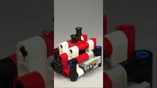 Лего Самоделки - Двигатель из Lego Technic (42116) 58 