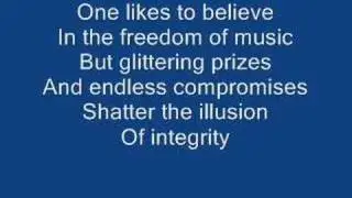 Rush- Spirit of the Radio (lyrics)