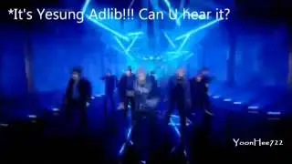 Yesung adlib on Blue World (SJ 5th Japan single)