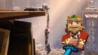 Transformers one I'm done saving you scene but with the fallen kingdom ending
