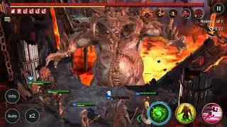 Gameplay . Hard Clan Boss : Raid: Shadow Legends
