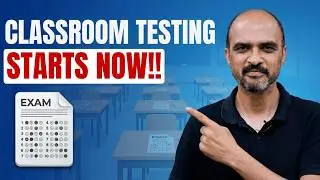 Commit to All India Classroom Testing NOW - All details INSIDE for NEET 2027 & NEET 2028 Aspirants!!