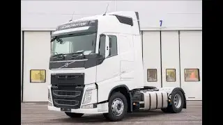 VOLVO FH 4  замена лобового стекла