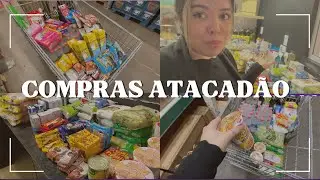 COMPRAS  DO MÊS | atacadão | mais de R$900,00 | mês de férias