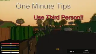 Unturned Tips for Pvp| One Minute Tips| Use Third Person