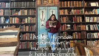 ASMR hypnosis counting in different languages & hand movements