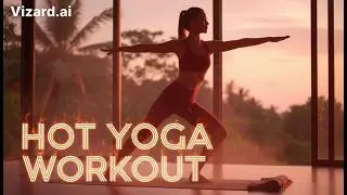Hot Yoga Workout ｜ VISUAL RELAX ｜ SOLY ASMR ｜ 