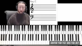 Online Music Lesson Demonstration - Virtual 3D Lesson - Online Piano Lessons
