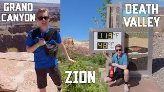 My trip to the USA #3 - National Parks (Ranier, Grand Canyon, Zion, Death Valley)
