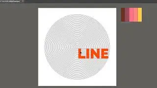 How to Fill Text with Lines in Illustrator