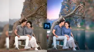 Amazing Photo Retouching Tutorial & Color Grading 025# | Photoshop cc 2022