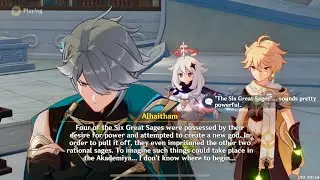 Alhaitham Was Nominated to be the New Great Sage- Akasha Pulses, the Kapla Flame Rises