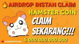 HAMSTER COIN INSTAN AIRDROP TERBARU BURUAN CLAIM LEGIT