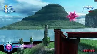 Planet Wisp Act 1 2D-in-3D glitch [Sonic Colours Ultimate]
