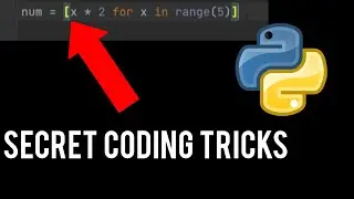 5 amazing python coding tricks I didn't know existed!!!