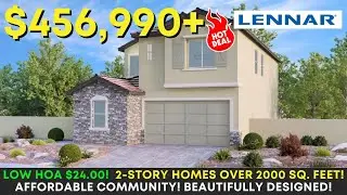 House tour in Las Vegas by Lennar Homes!