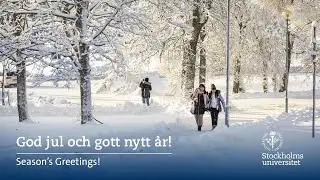 Happy holiday from Stockholm University