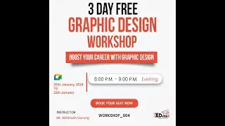 Free Graphic Design Workshop | Day 2 | XDezo Learning