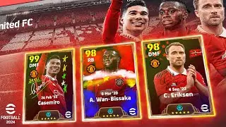 eFootball 2024™ | EPIC Levelling - Casemiro, Eriksen, Bissaka - Konami Ft. 2 Finished Players??